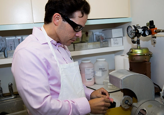 Laser section in our office.webp