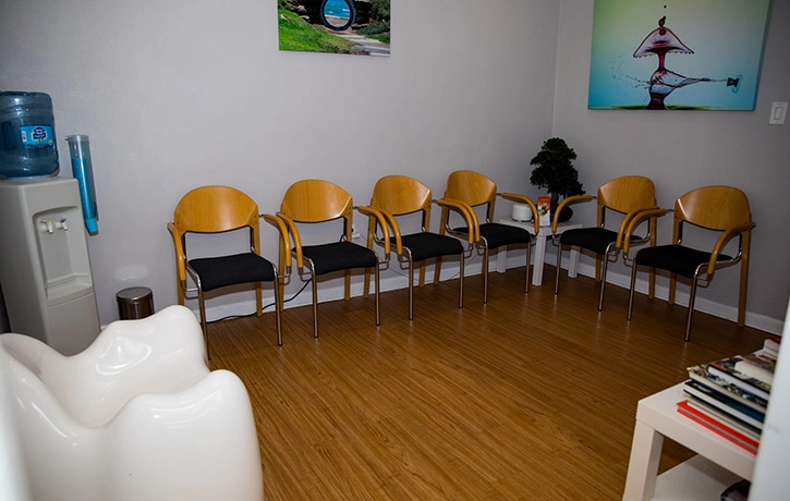 Our waiting room at Dental Implants Miami Beach Florida